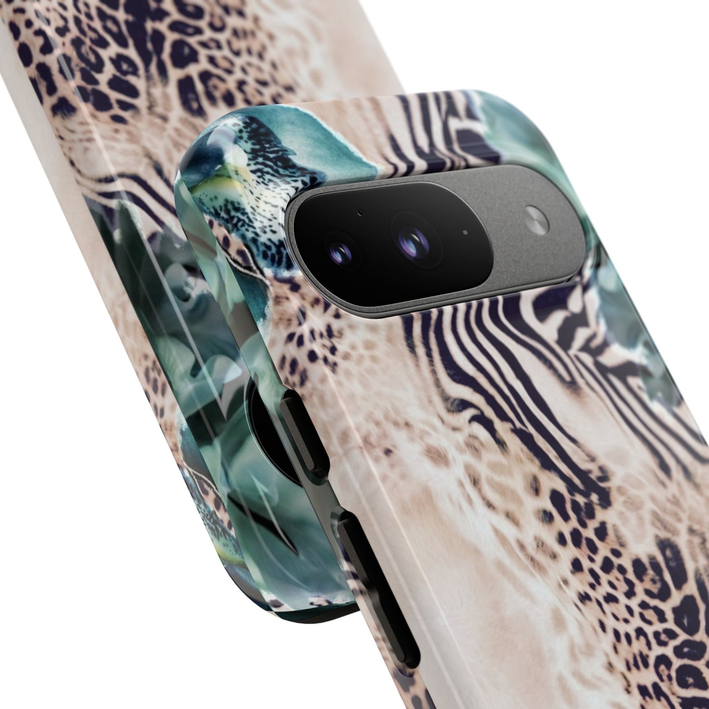 Tough Cases - Tropical Leopard & Zebra Phone Case