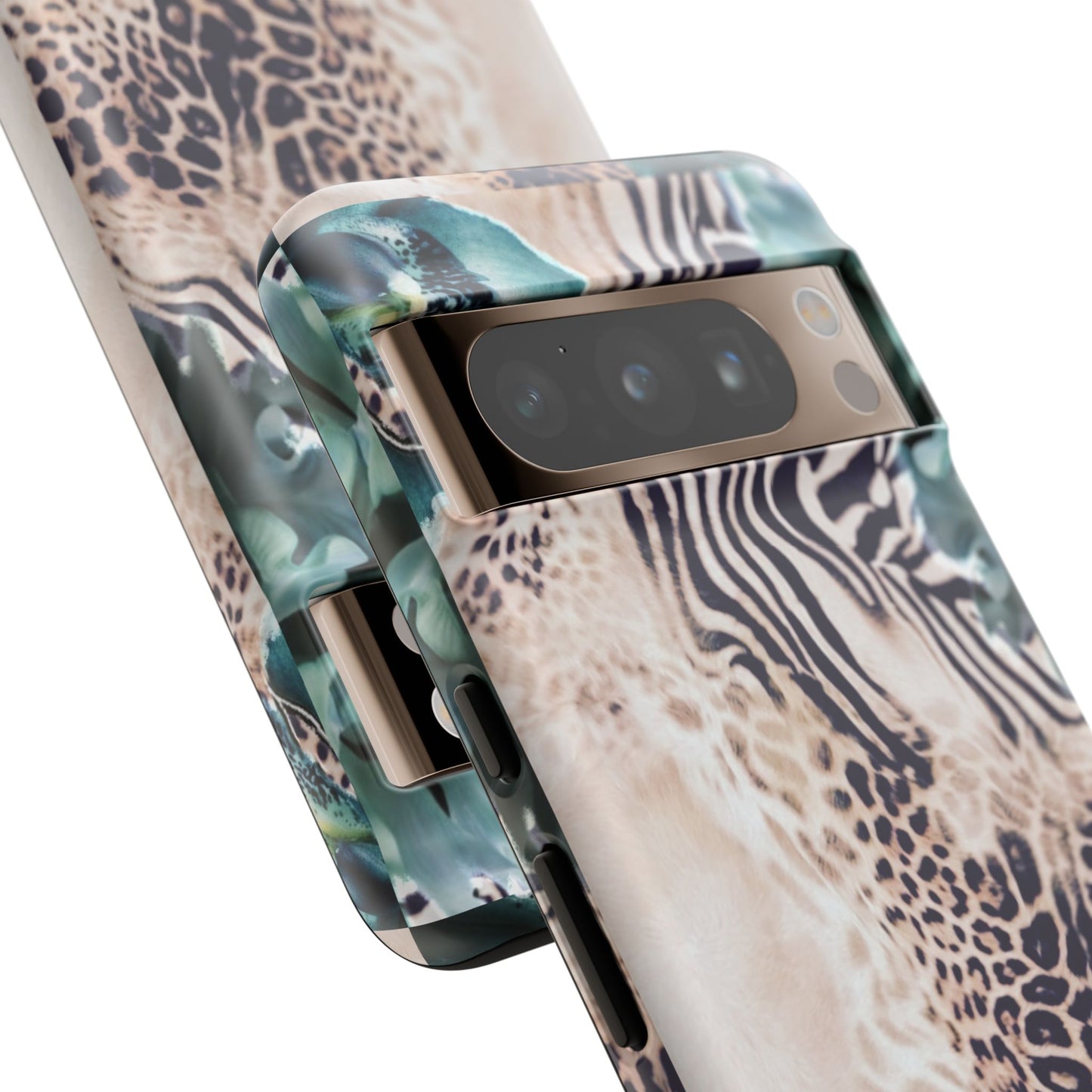 Tough Cases - Tropical Leopard & Zebra Phone Case