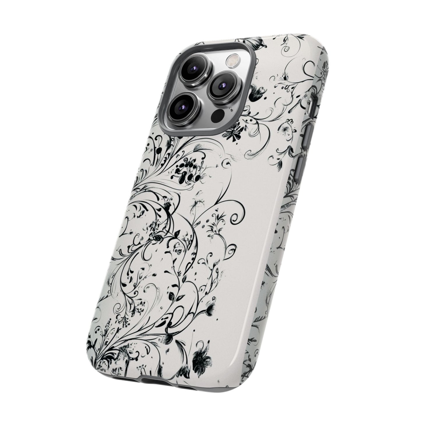 Floral Vine Tough Phone Case