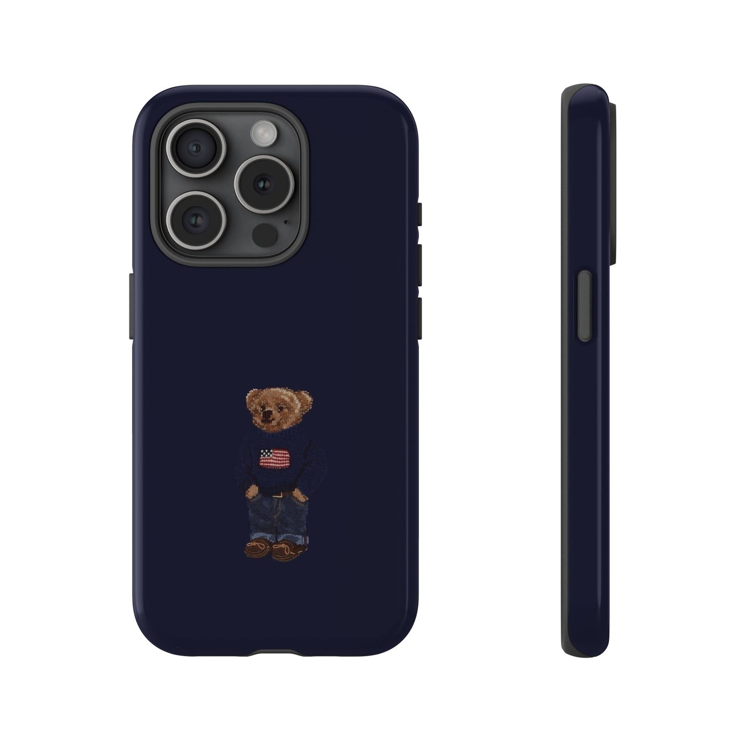 Patriotic Polo Bear Phone Case — Slim Tough Protective iPhone Cover