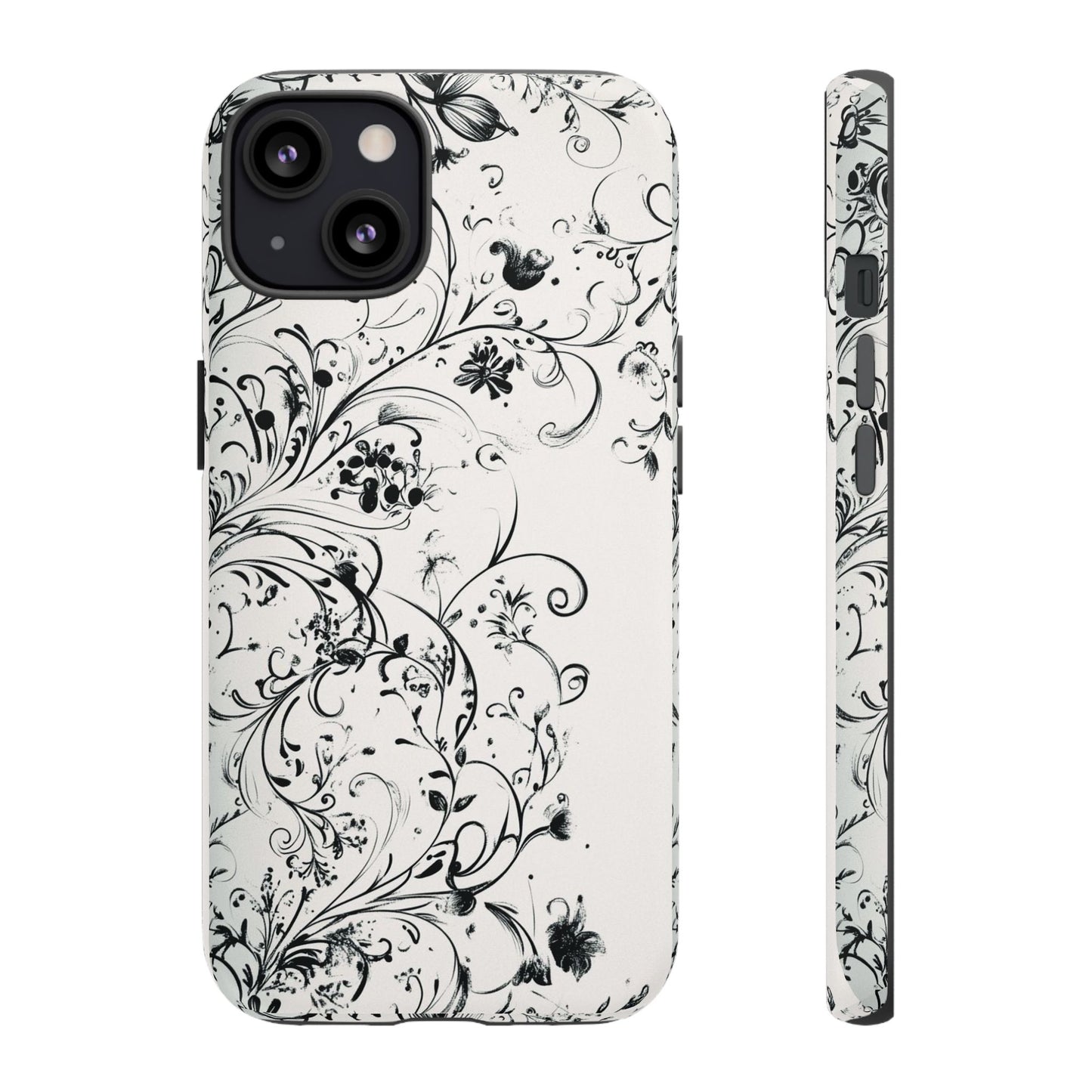 Floral Vine Tough Phone Case