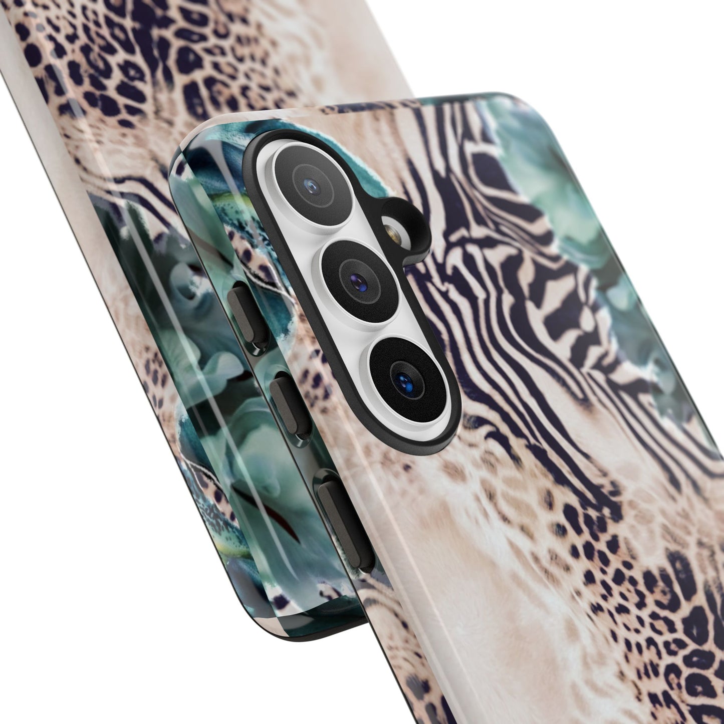 Tough Cases - Tropical Leopard & Zebra Phone Case