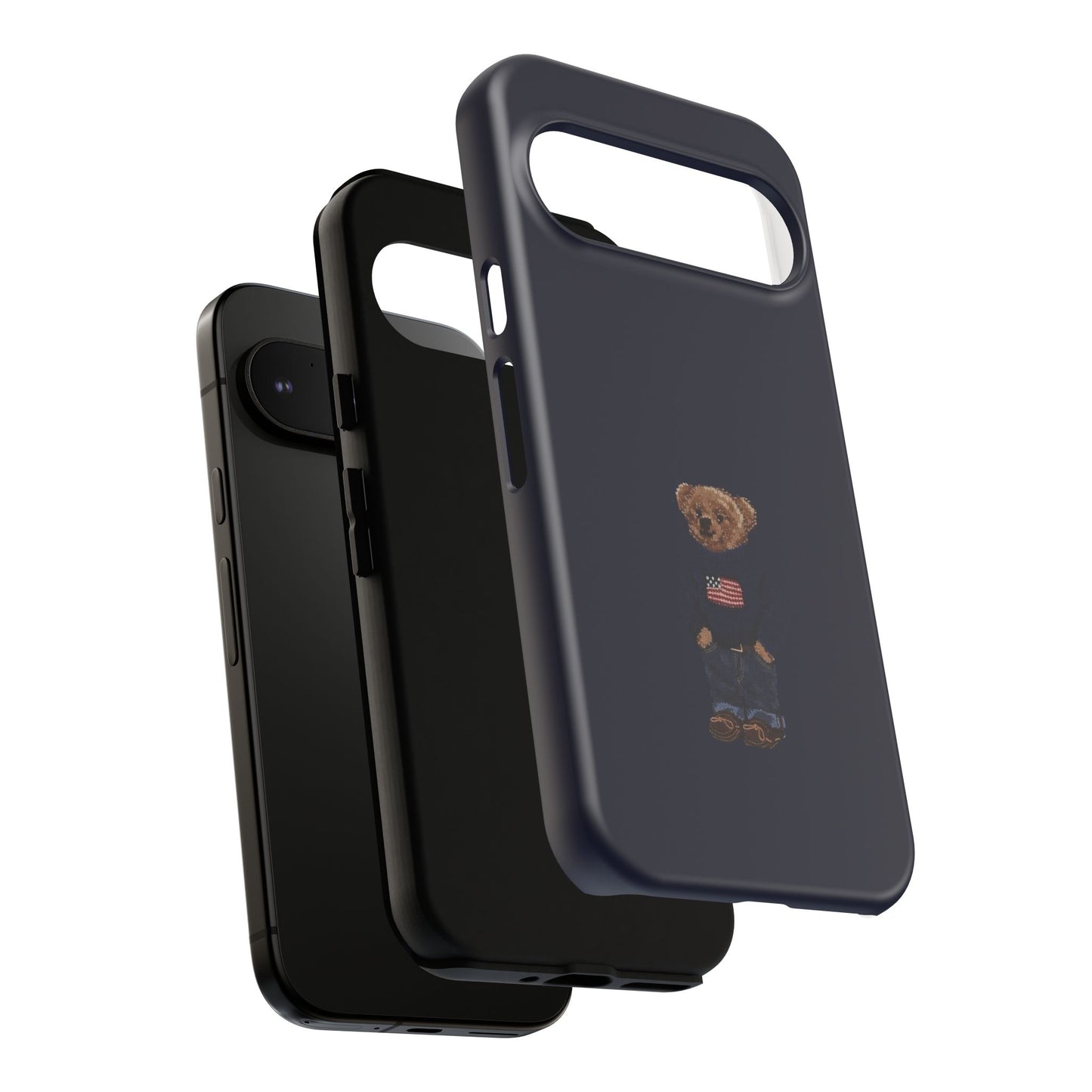 Patriotic Polo Bear Phone Case — Slim Tough Protective iPhone Cover