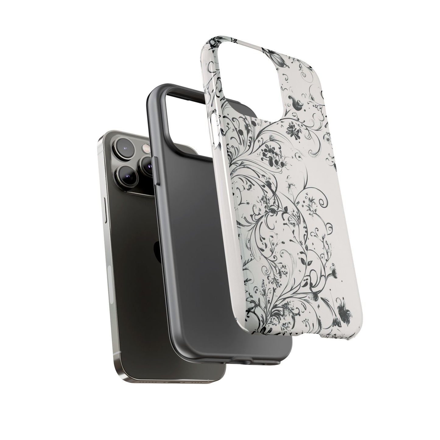 Floral Vine Tough Phone Case