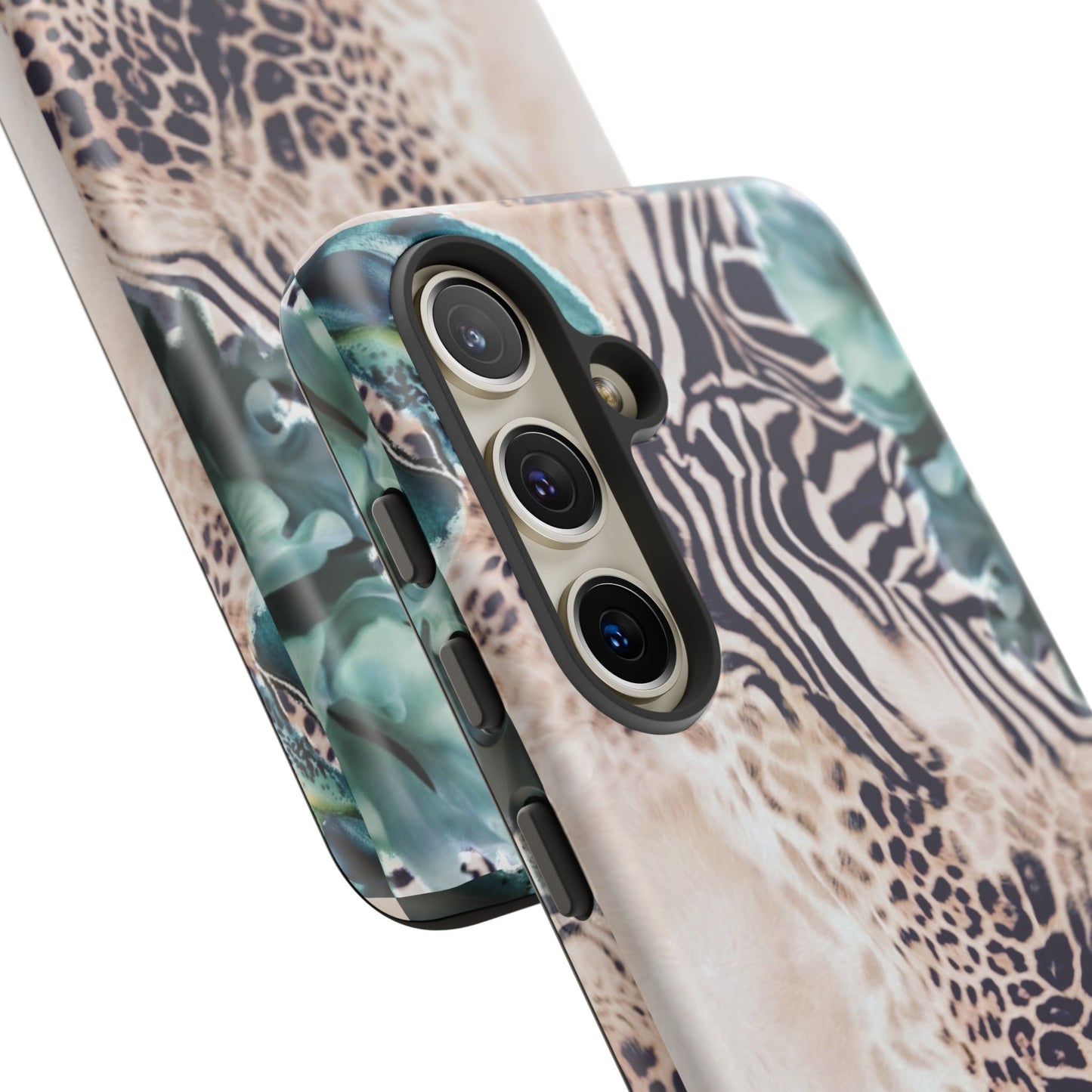 Tough Cases - Tropical Leopard & Zebra Phone Case