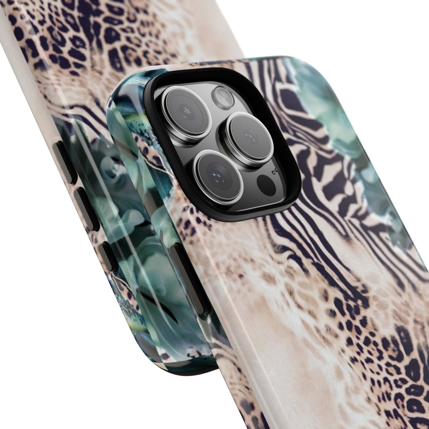 Tough Cases - Tropical Leopard & Zebra Phone Case