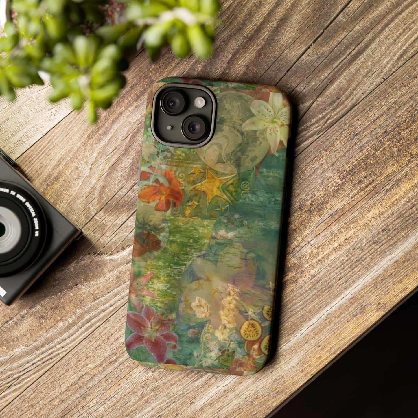 Floral Vintage Tough Phone Case