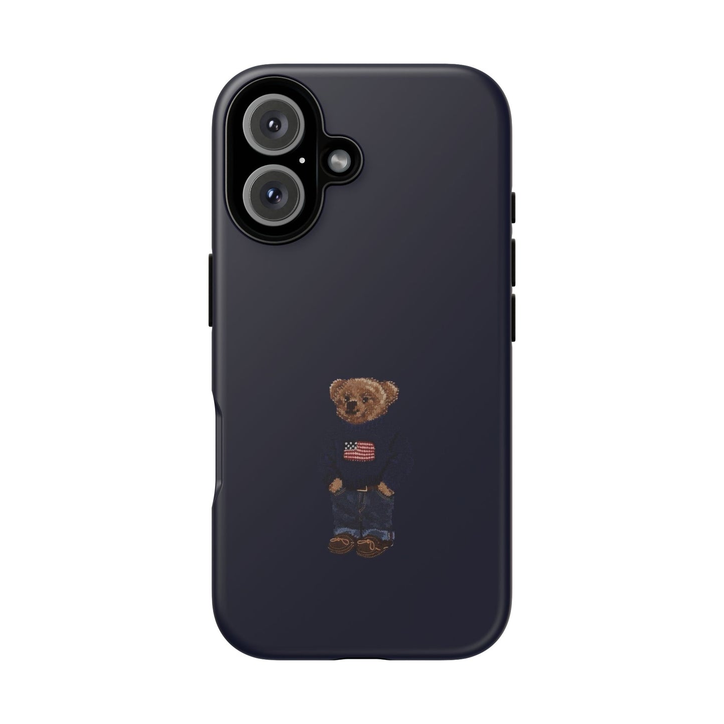 Patriotic Polo Bear Phone Case — Slim Tough Protective iPhone Cover