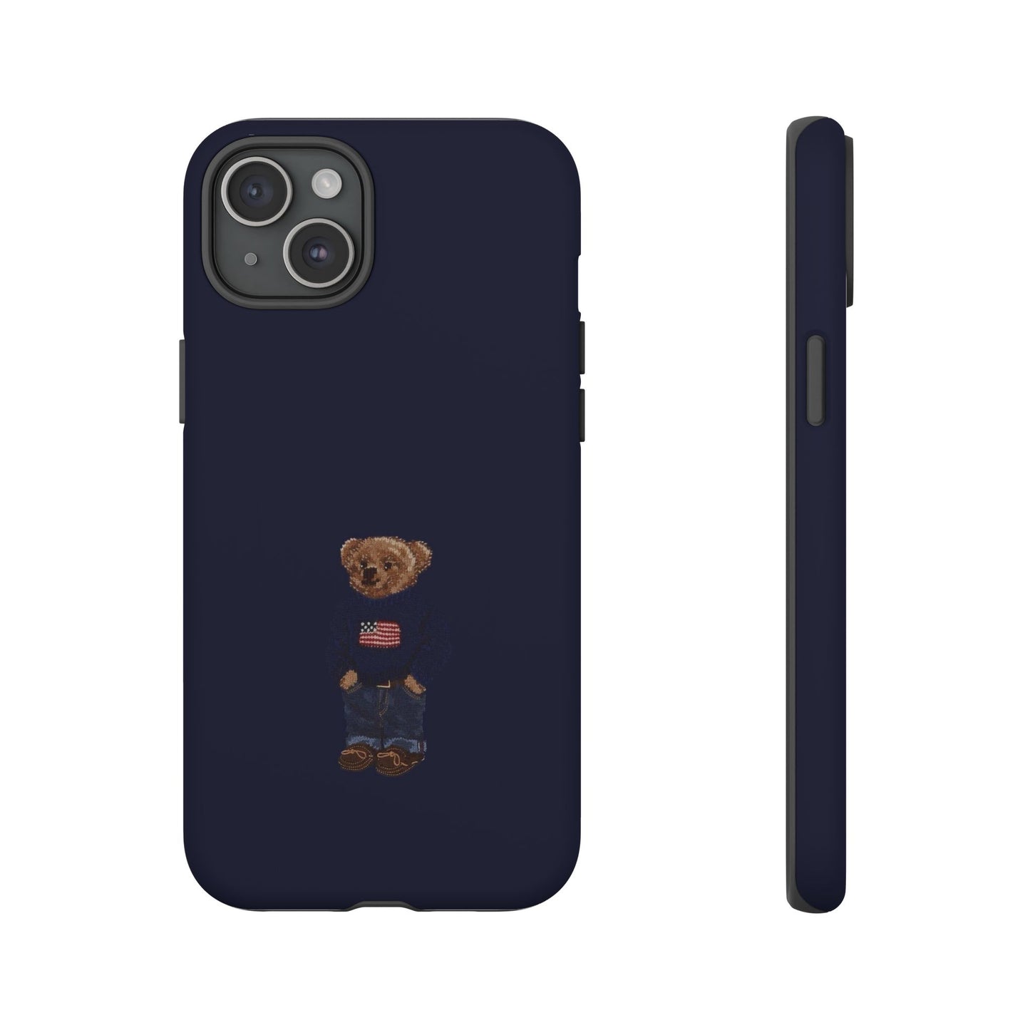 Patriotic Polo Bear Phone Case — Slim Tough Protective iPhone Cover
