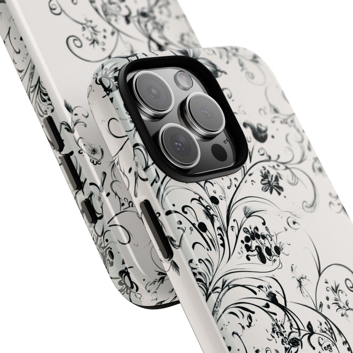 Floral Vine Tough Phone Case