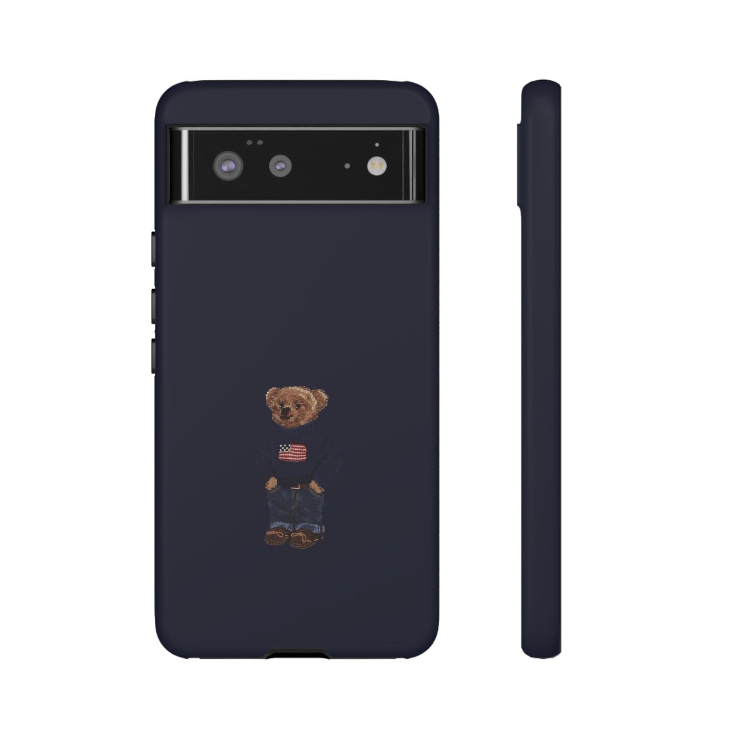 Patriotic Polo Bear Phone Case — Slim Tough Protective iPhone Cover