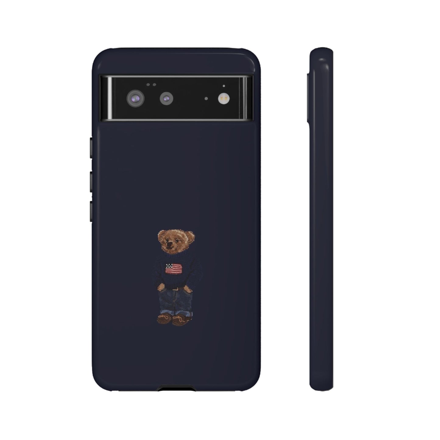Patriotic Polo Bear Phone Case — Slim Tough Protective iPhone Cover