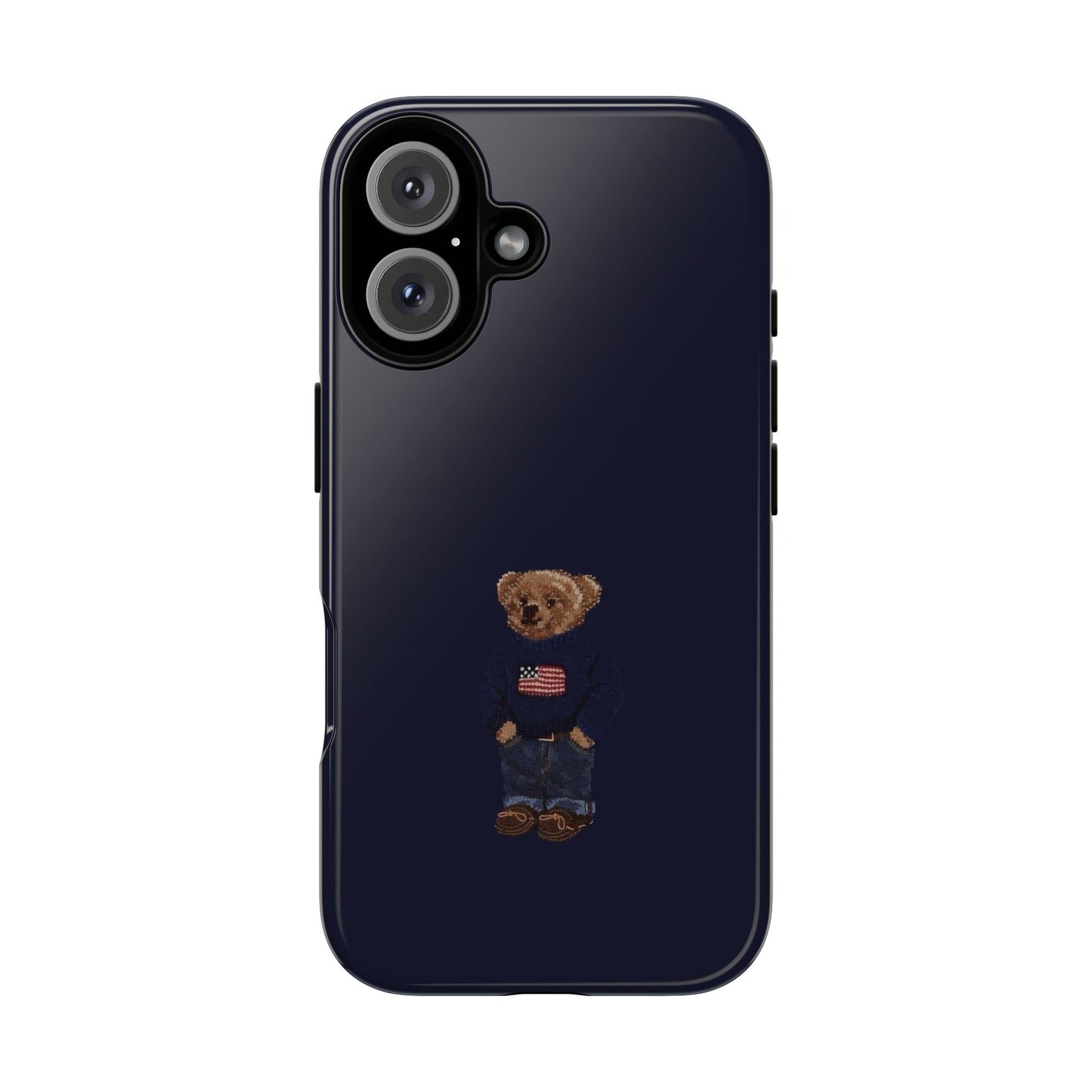Patriotic Polo Bear Phone Case — Slim Tough Protective iPhone Cover