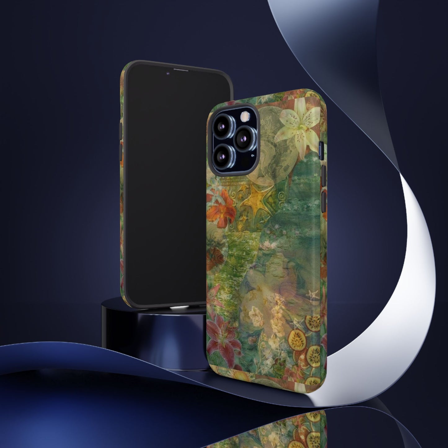 Floral Vintage Tough Phone Case