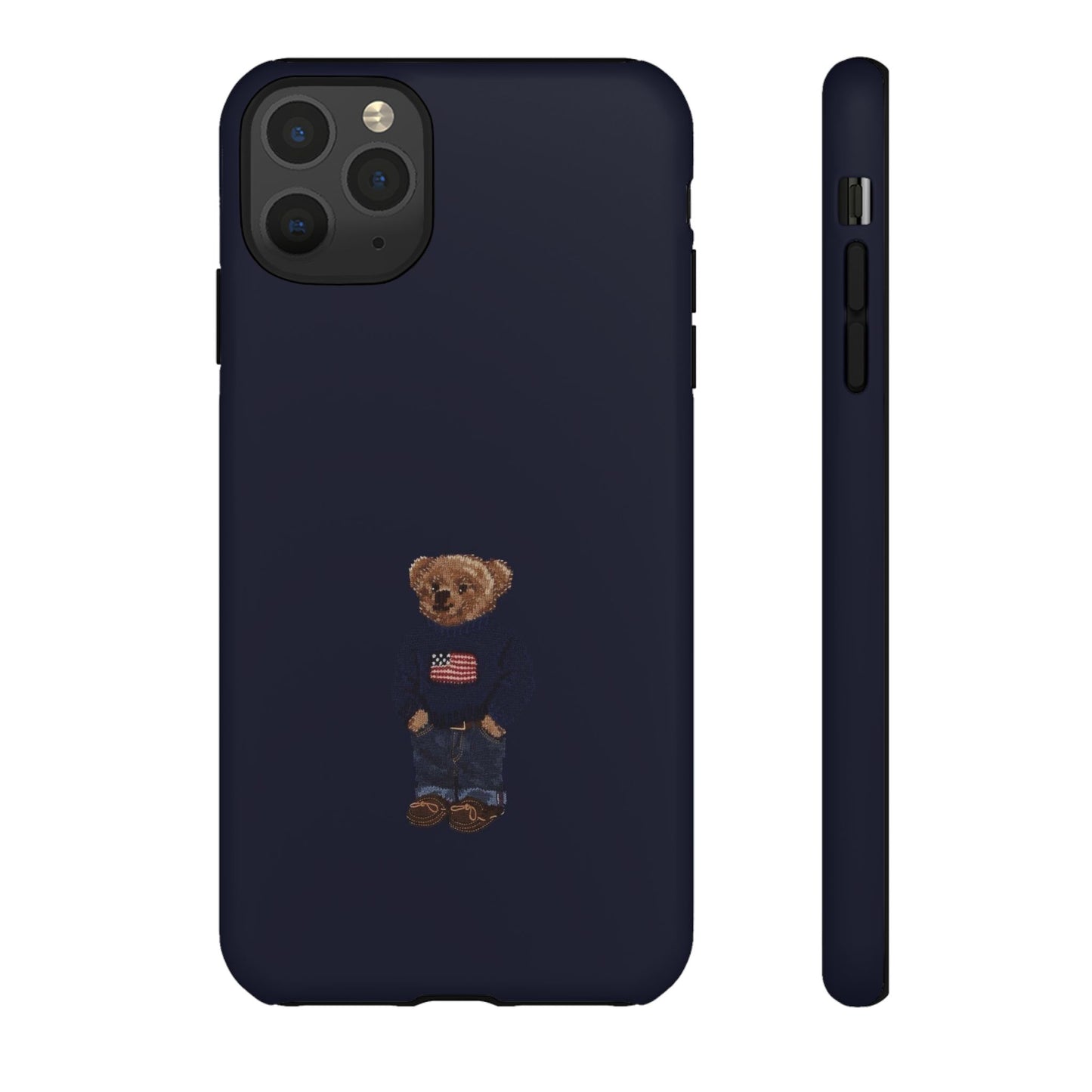 Patriotic Polo Bear Phone Case — Slim Tough Protective iPhone Cover