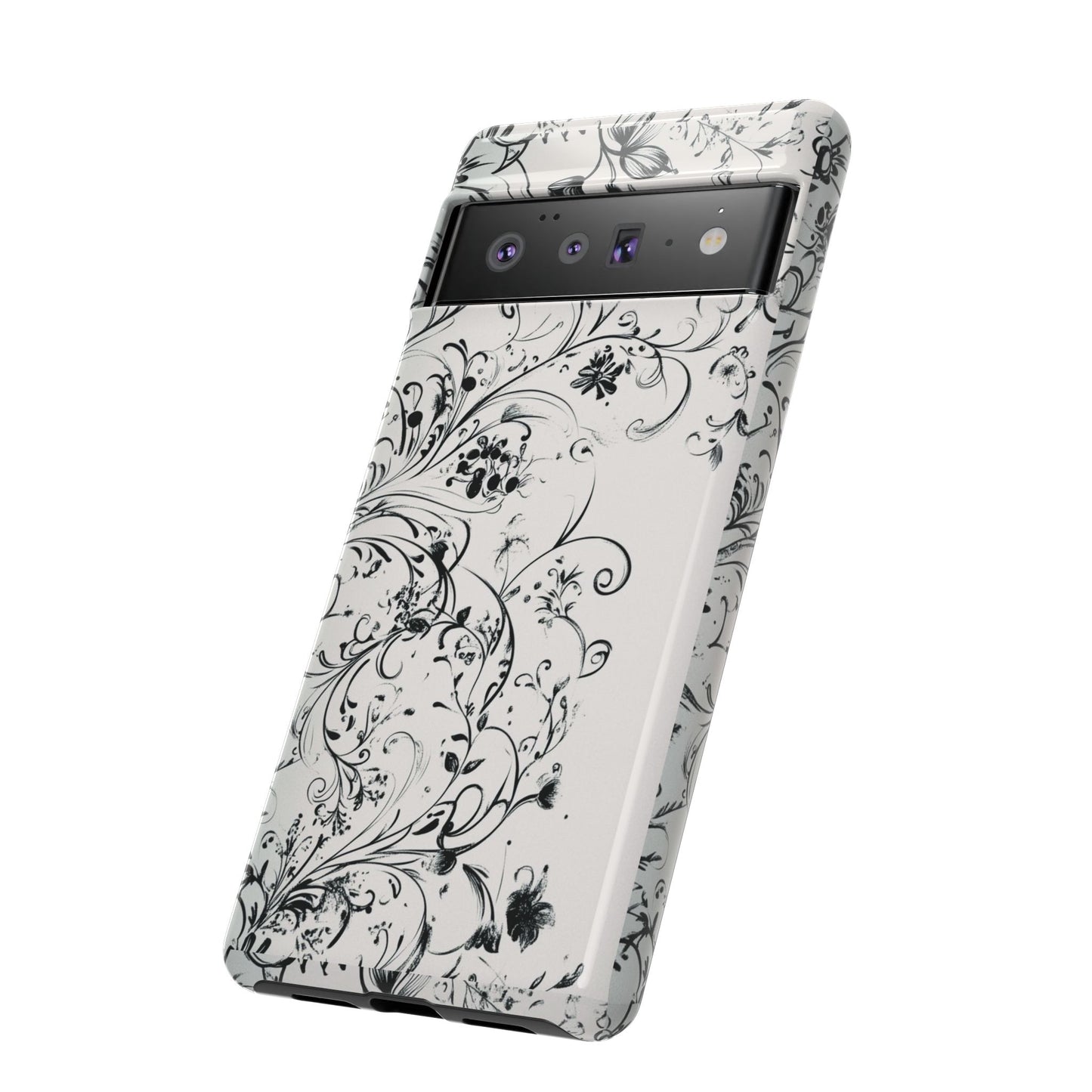 Floral Vine Tough Phone Case