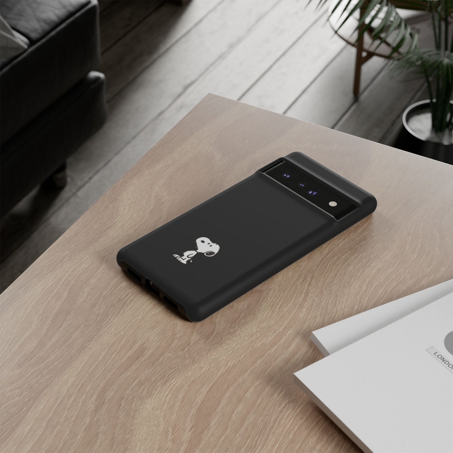 Snoopy Minimalist Tough Phone Case