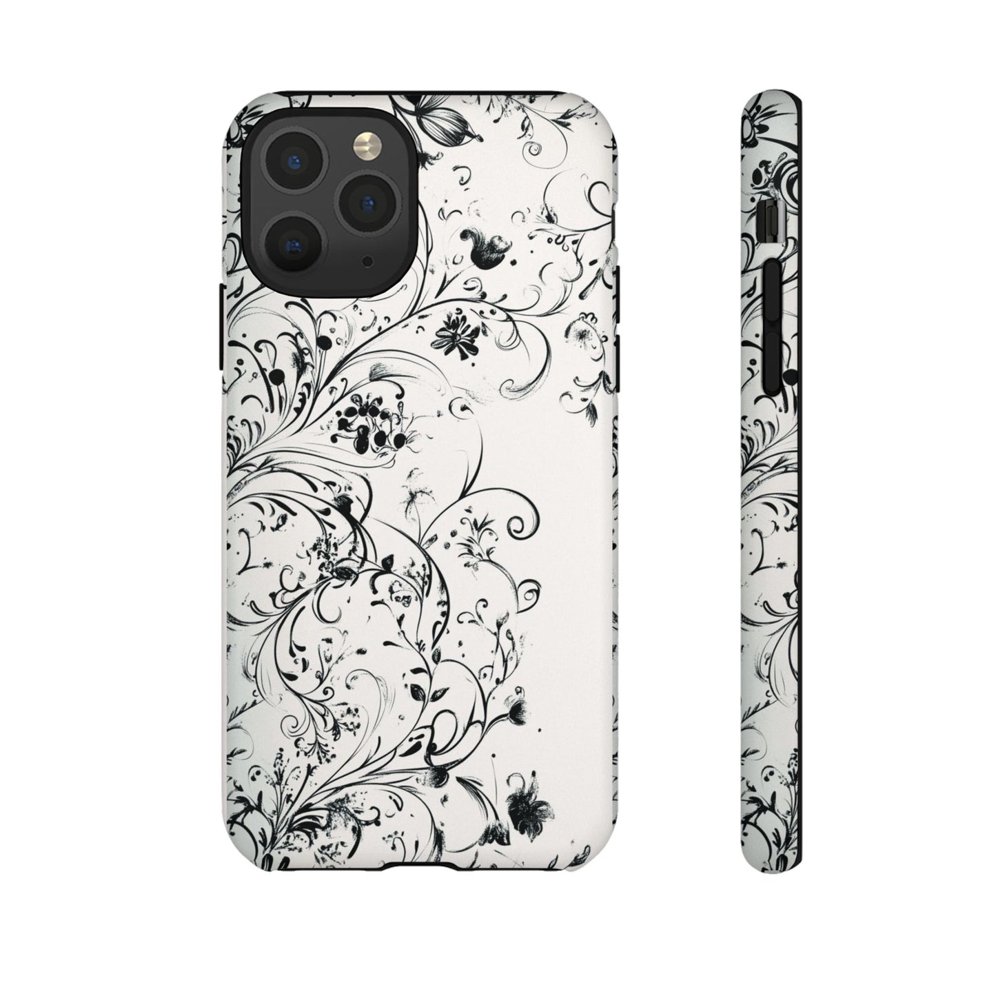 Floral Vine Tough Phone Case