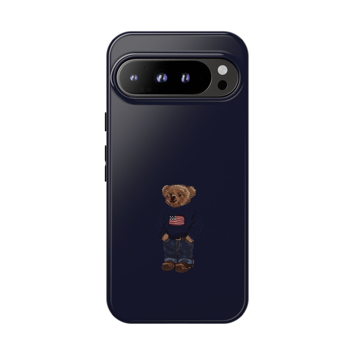 Patriotic Polo Bear Phone Case — Slim Tough Protective iPhone Cover