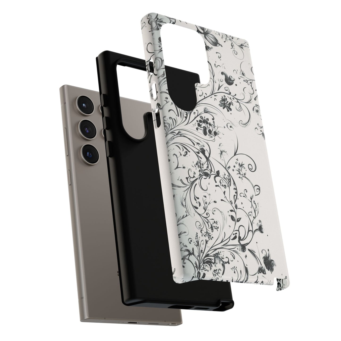 Floral Vine Tough Phone Case