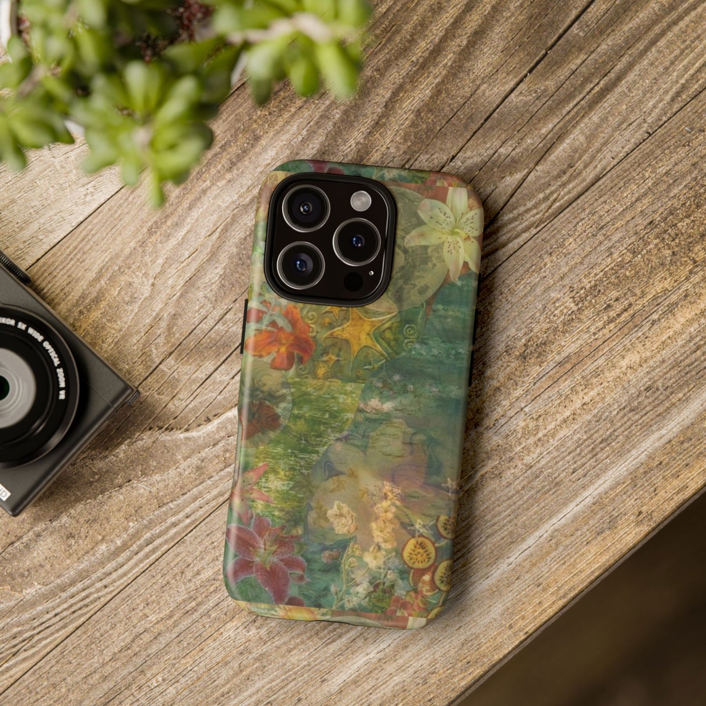 Floral Vintage Tough Phone Case