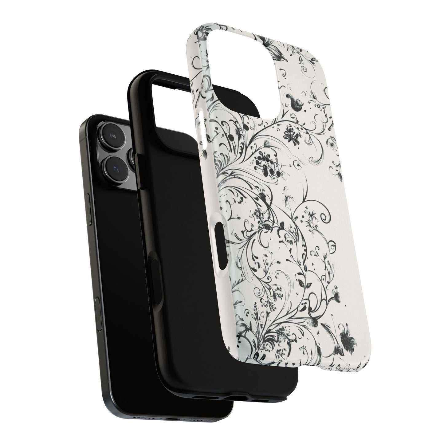 Floral Vine Tough Phone Case