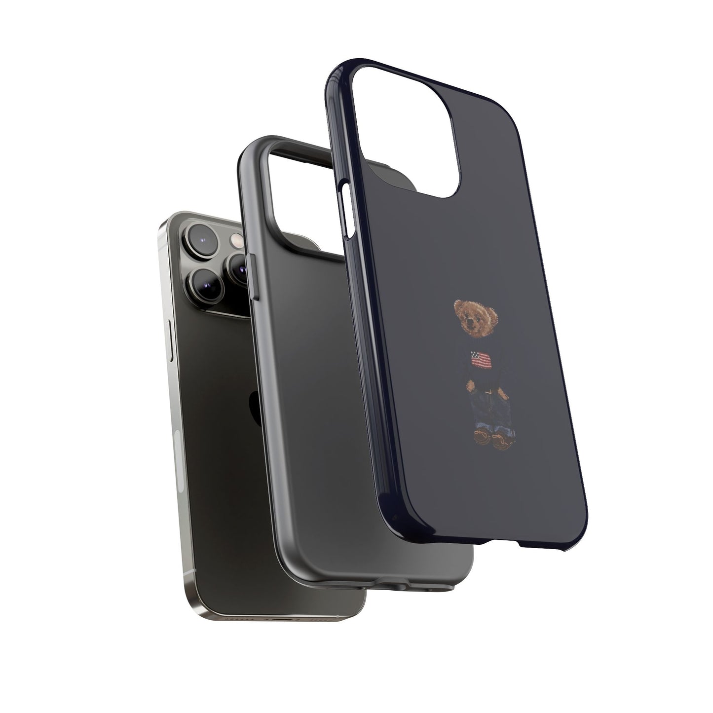 Patriotic Polo Bear Phone Case — Slim Tough Protective iPhone Cover