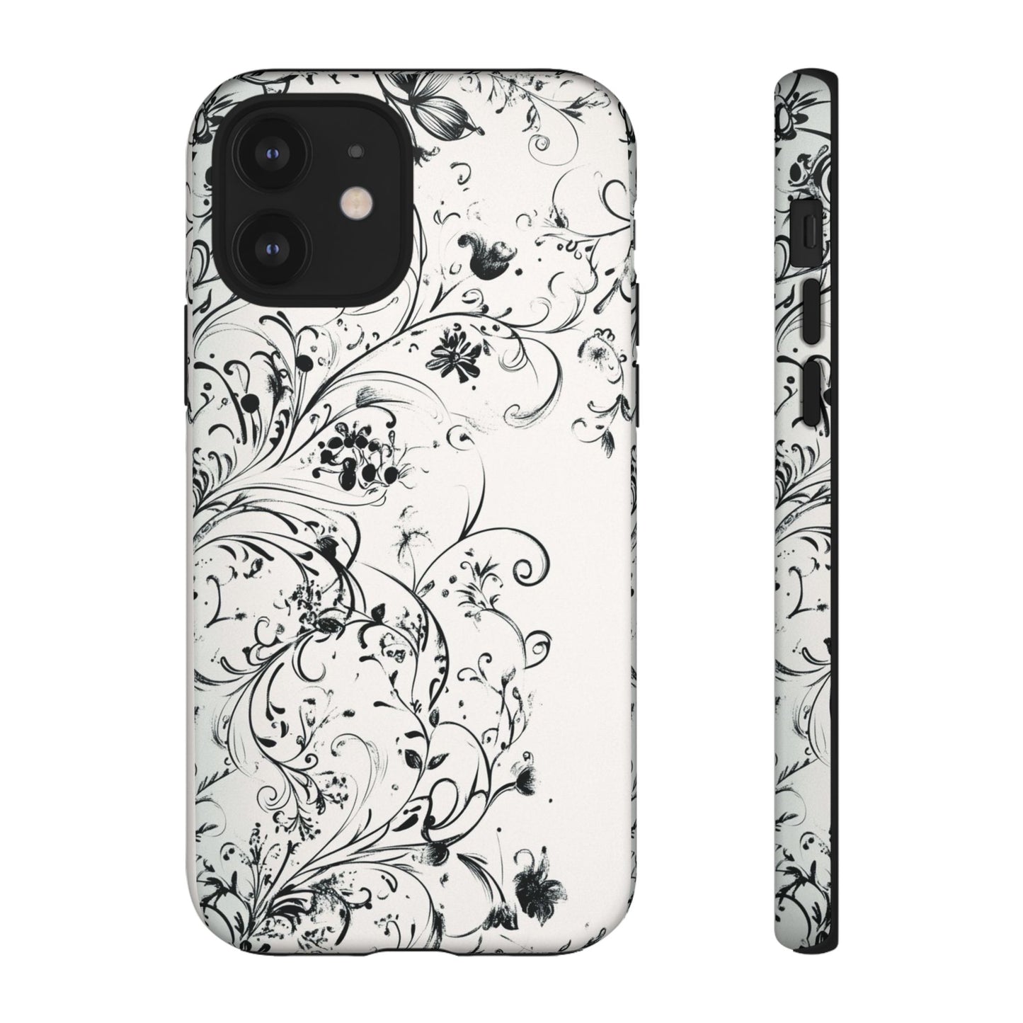 Floral Vine Tough Phone Case