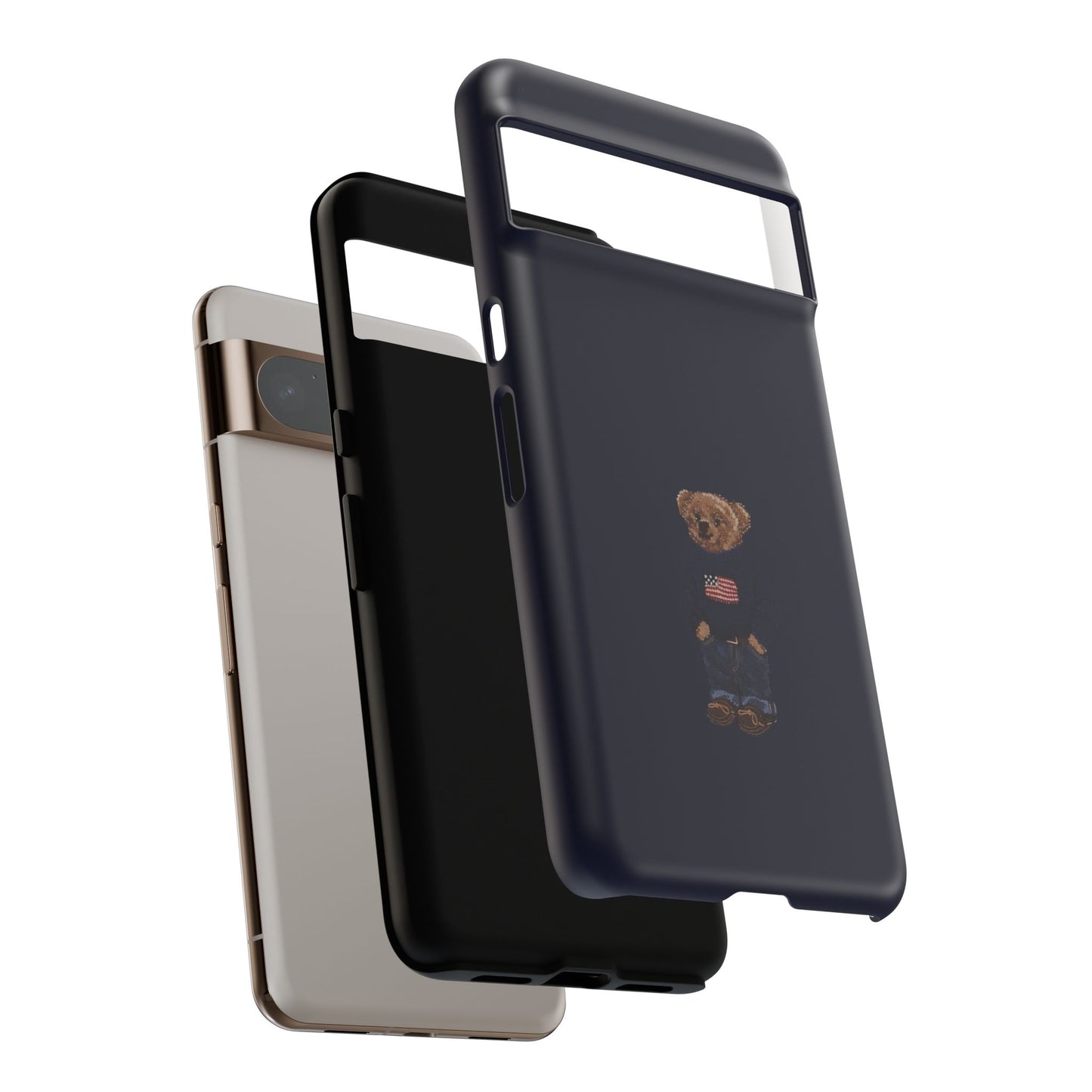Patriotic Polo Bear Phone Case — Slim Tough Protective iPhone Cover