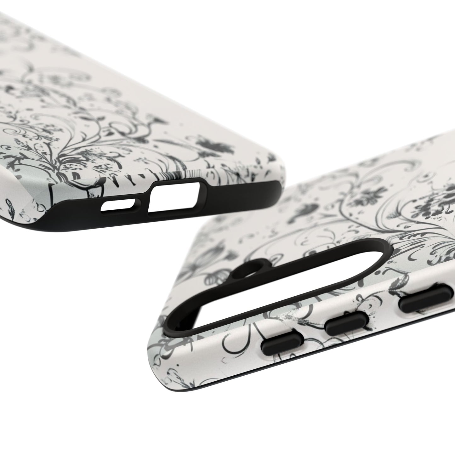 Floral Vine Tough Phone Case