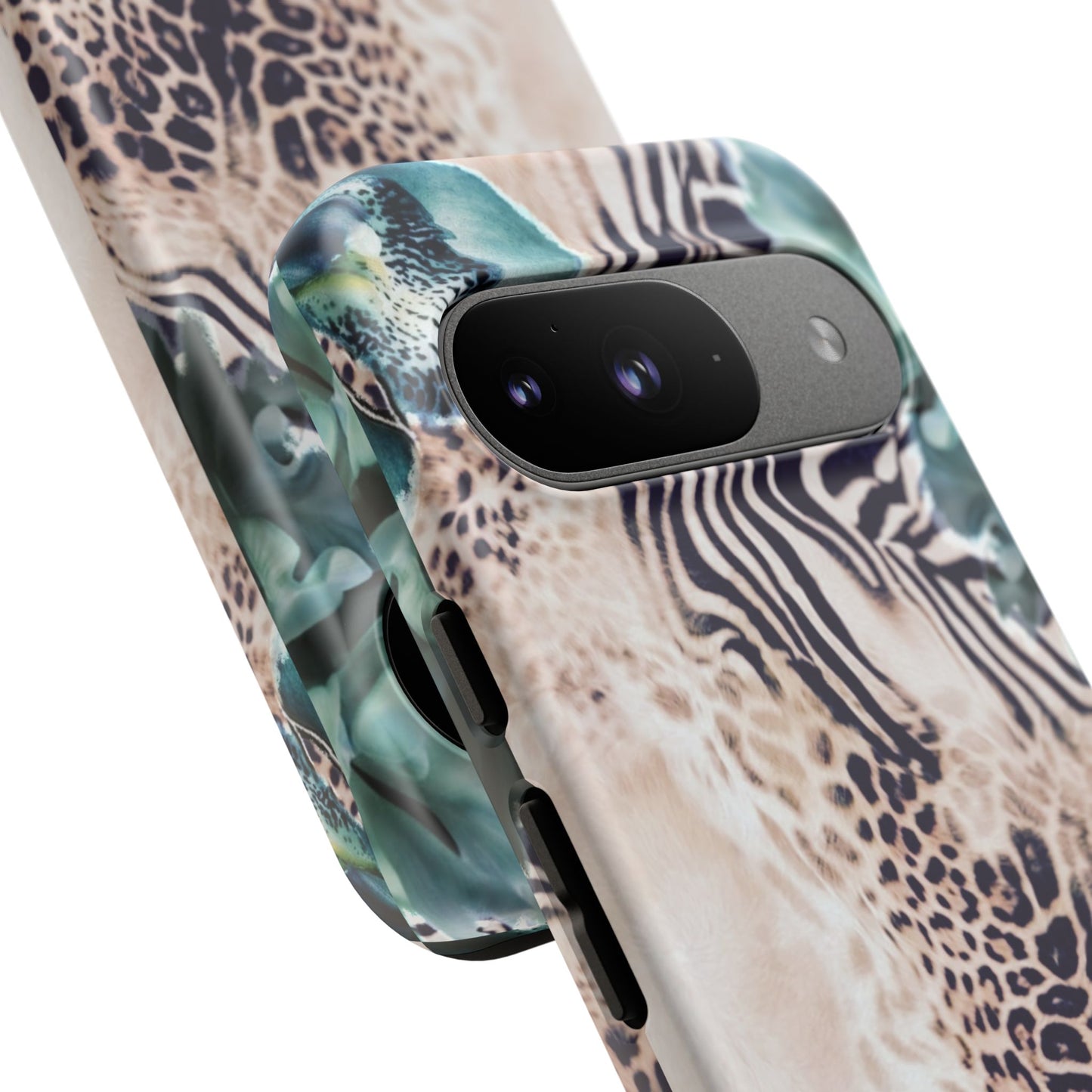 Tough Cases - Tropical Leopard & Zebra Phone Case