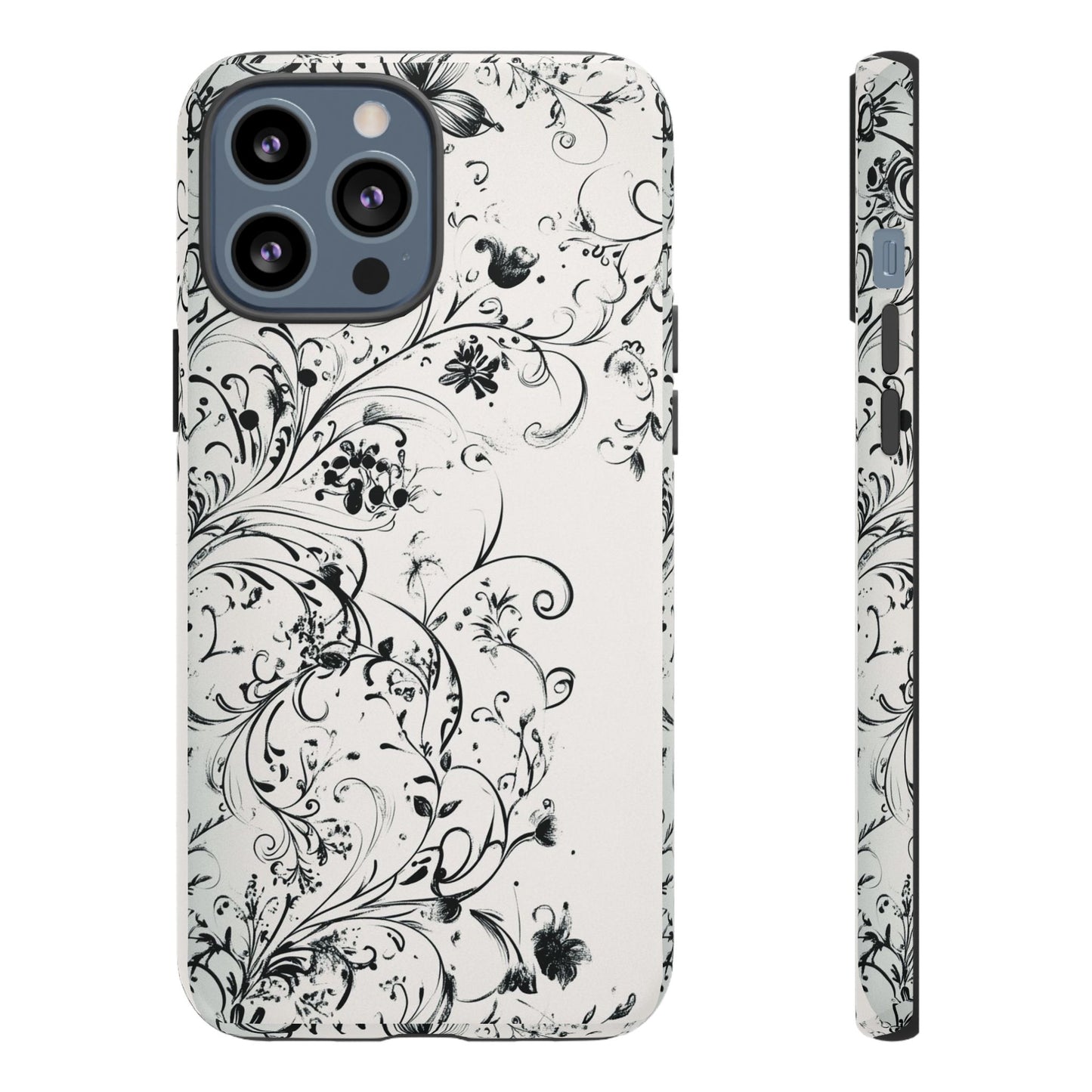 Floral Vine Tough Phone Case