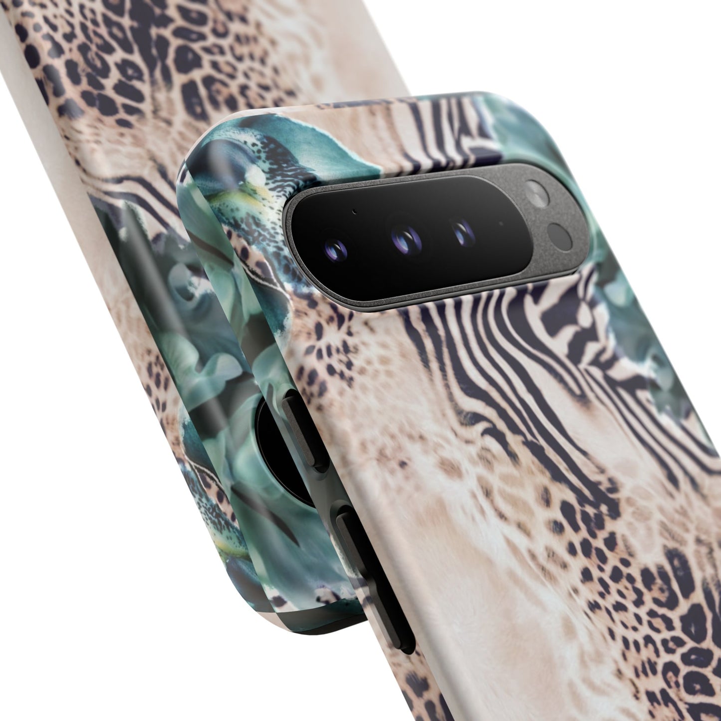 Tough Cases - Tropical Leopard & Zebra Phone Case