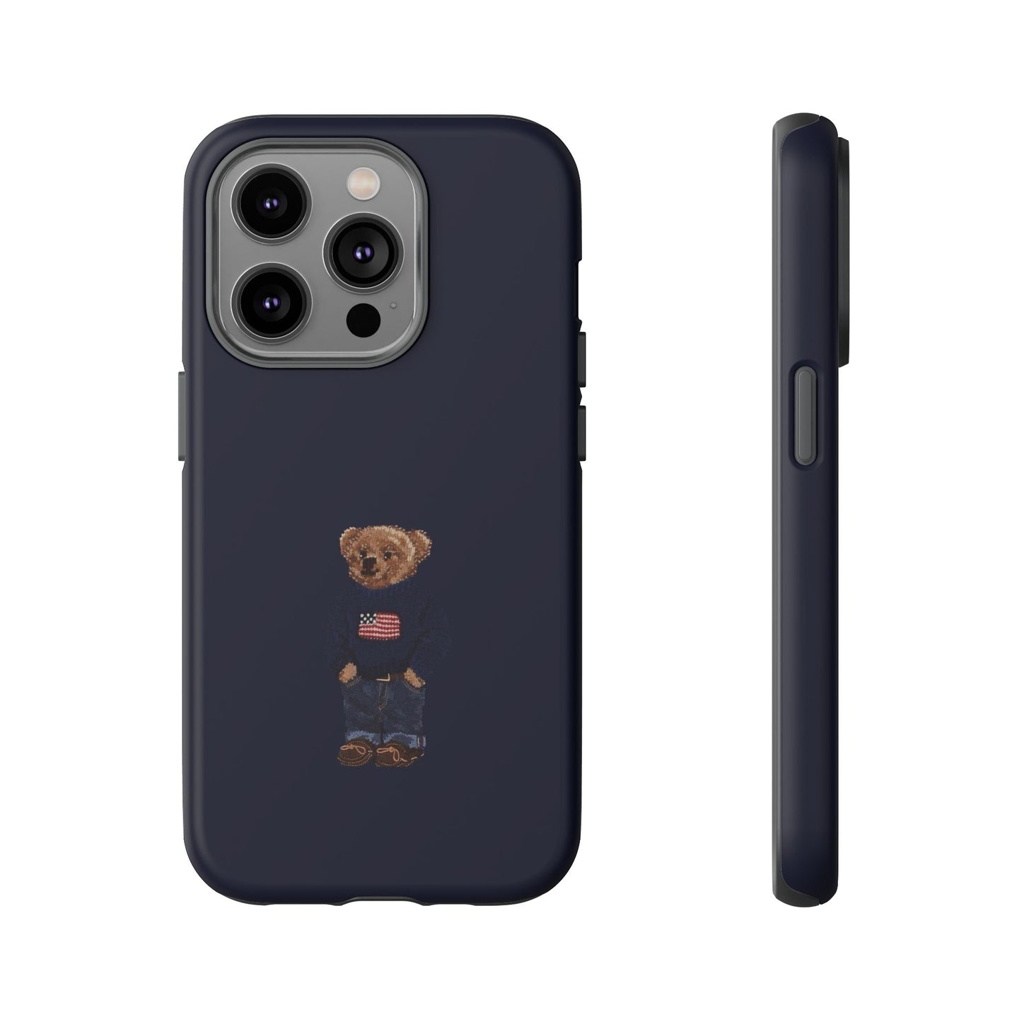 Patriotic Polo Bear Phone Case — Slim Tough Protective iPhone Cover