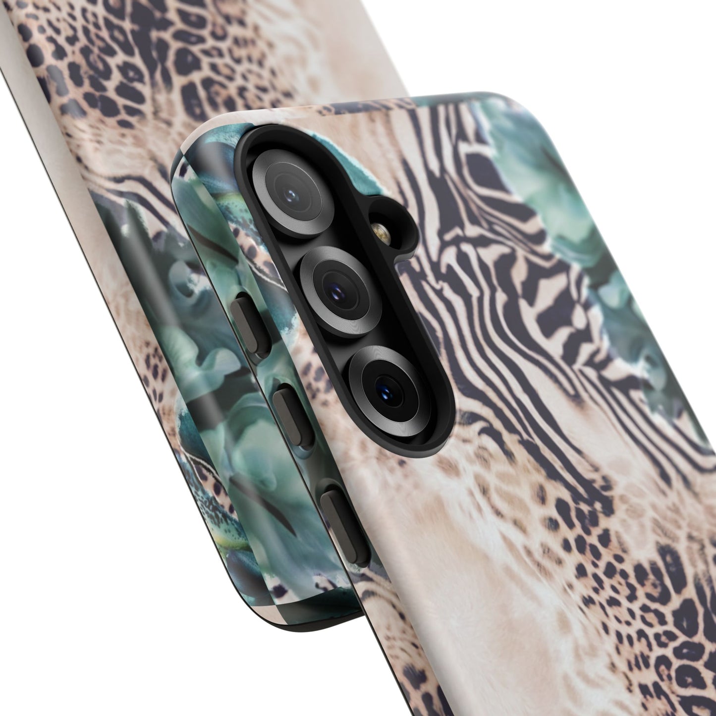 Tough Cases - Tropical Leopard & Zebra Phone Case
