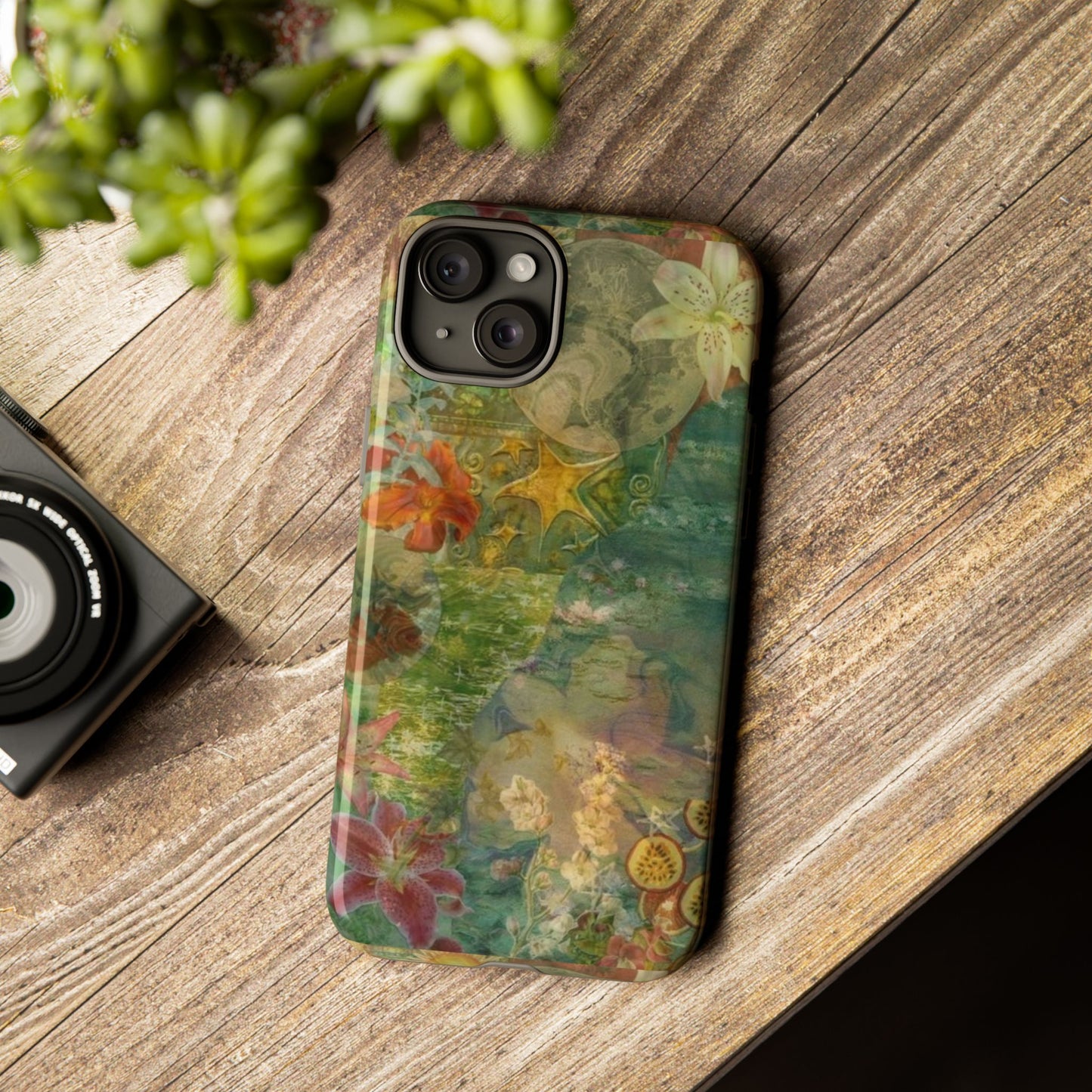 Floral Vintage Tough Phone Case