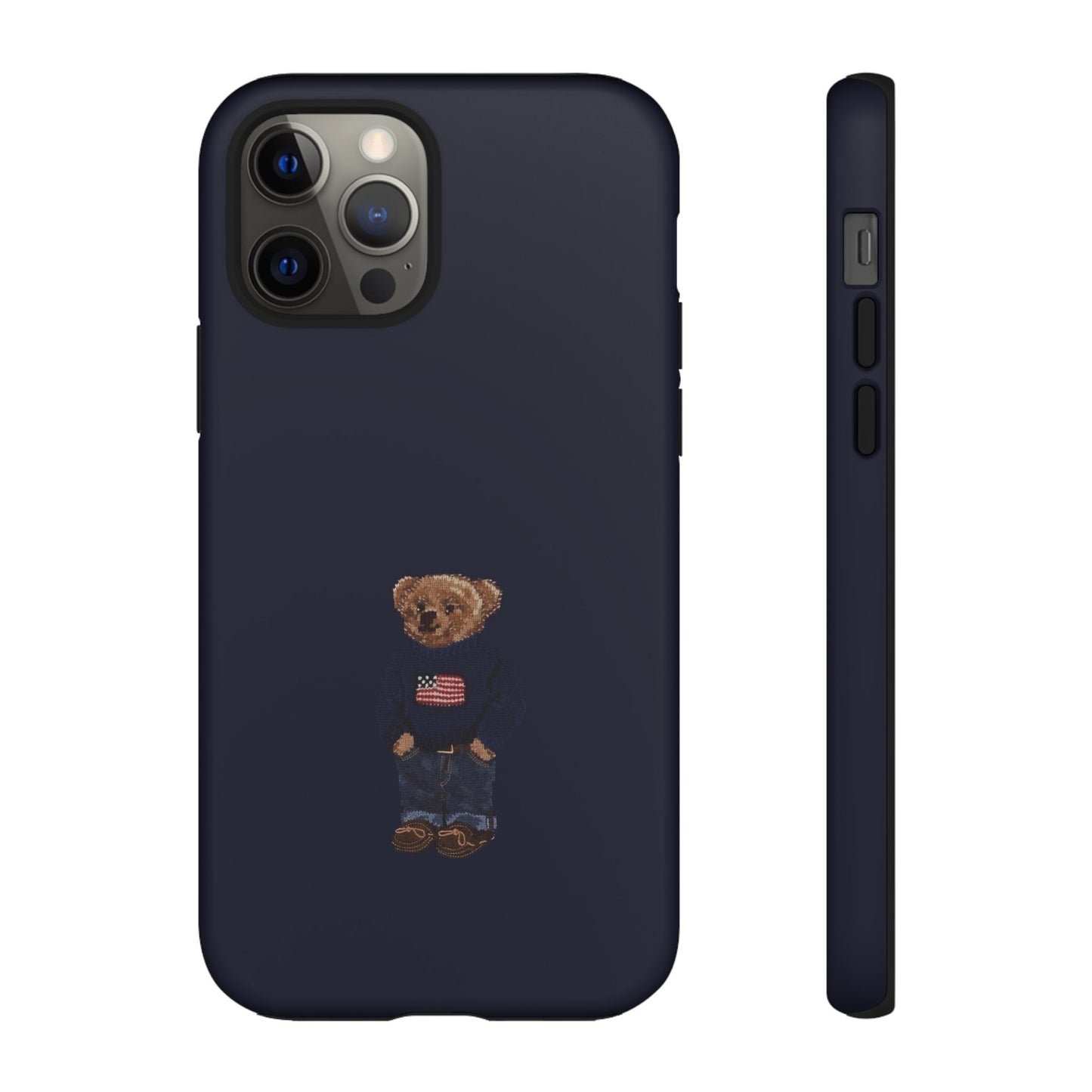 Patriotic Polo Bear Phone Case — Slim Tough Protective iPhone Cover