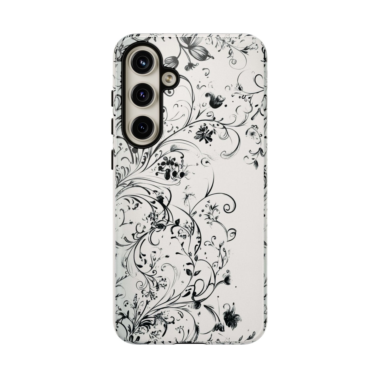 Floral Vine Tough Phone Case
