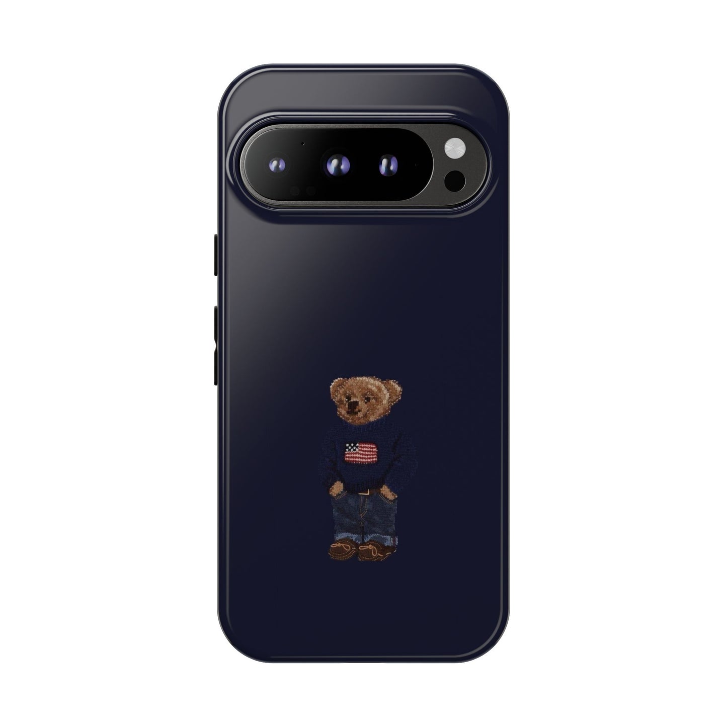 Patriotic Polo Bear Phone Case — Slim Tough Protective iPhone Cover