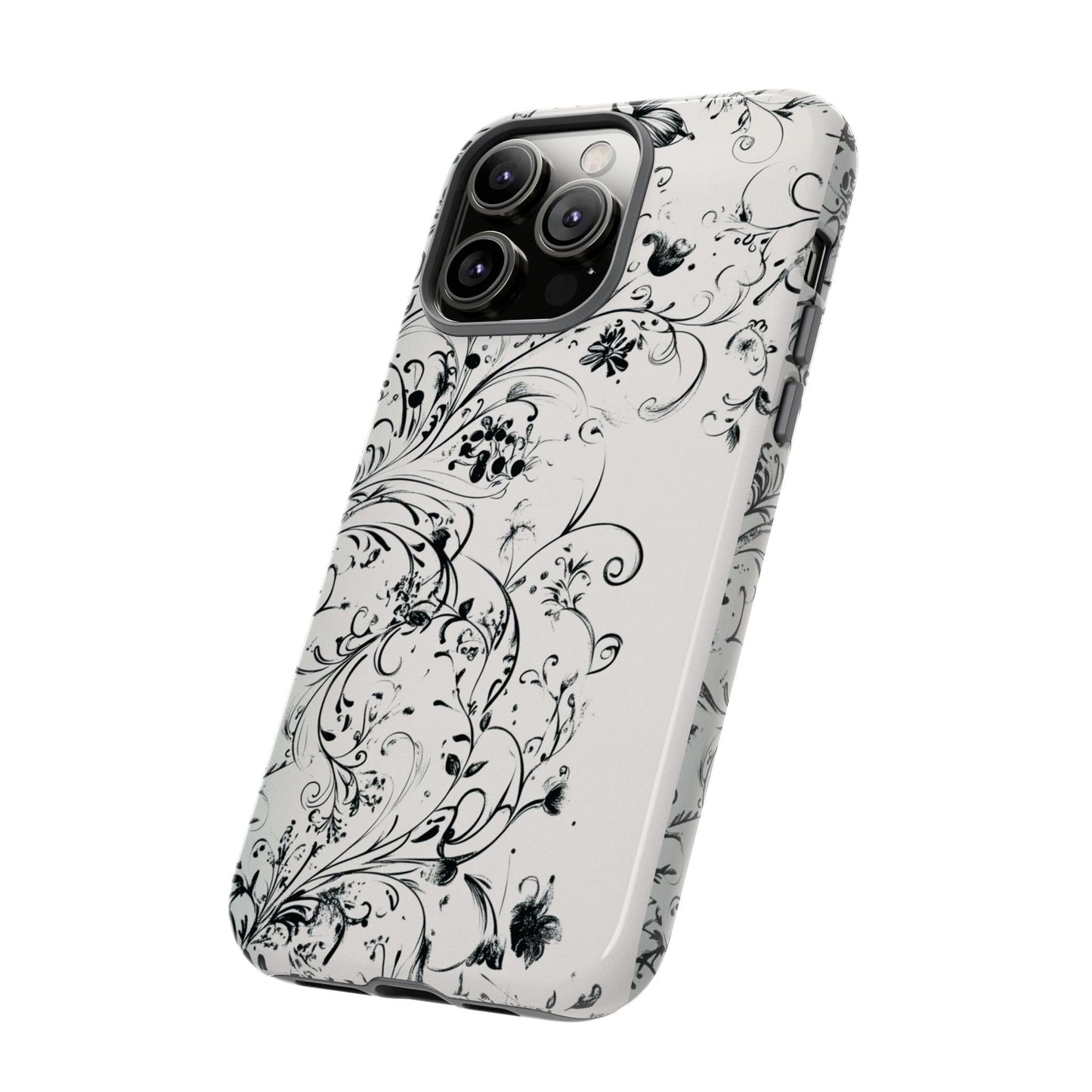 Floral Vine Tough Phone Case