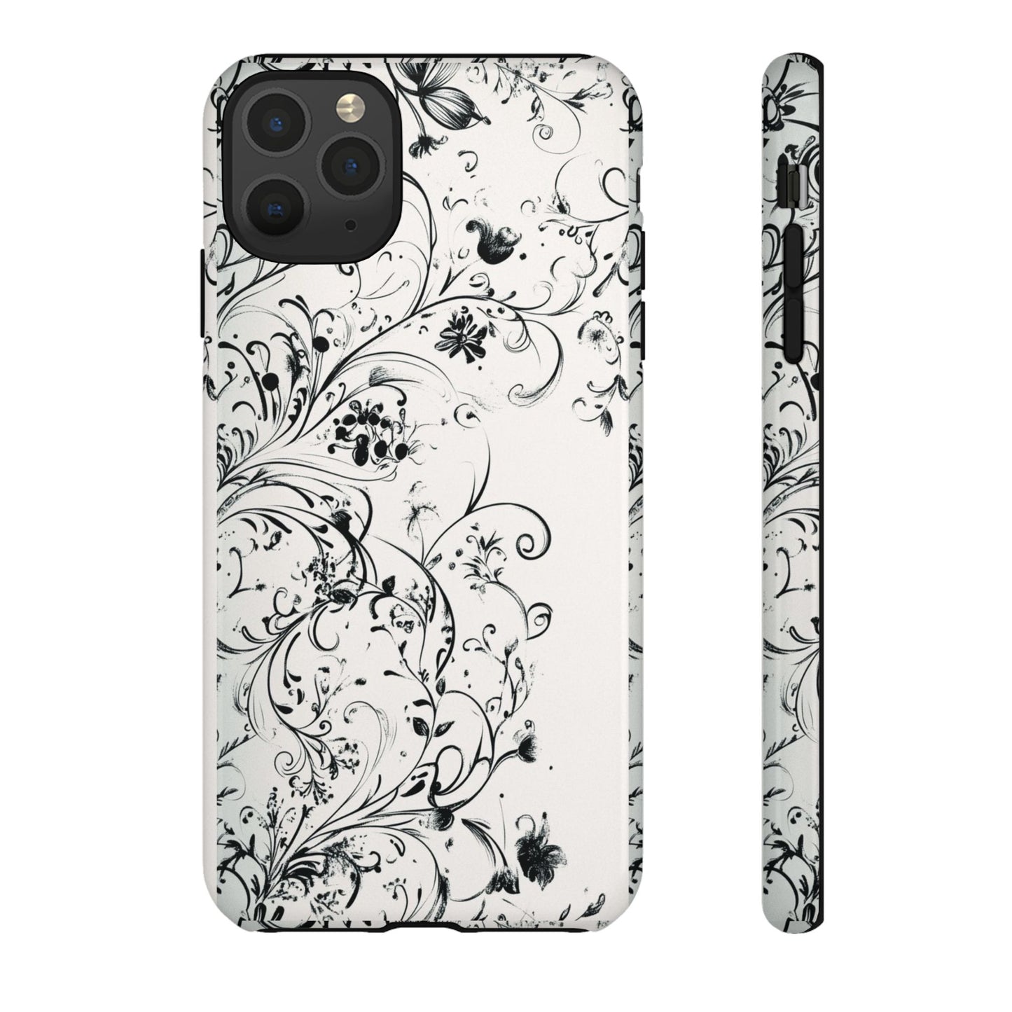 Floral Vine Tough Phone Case