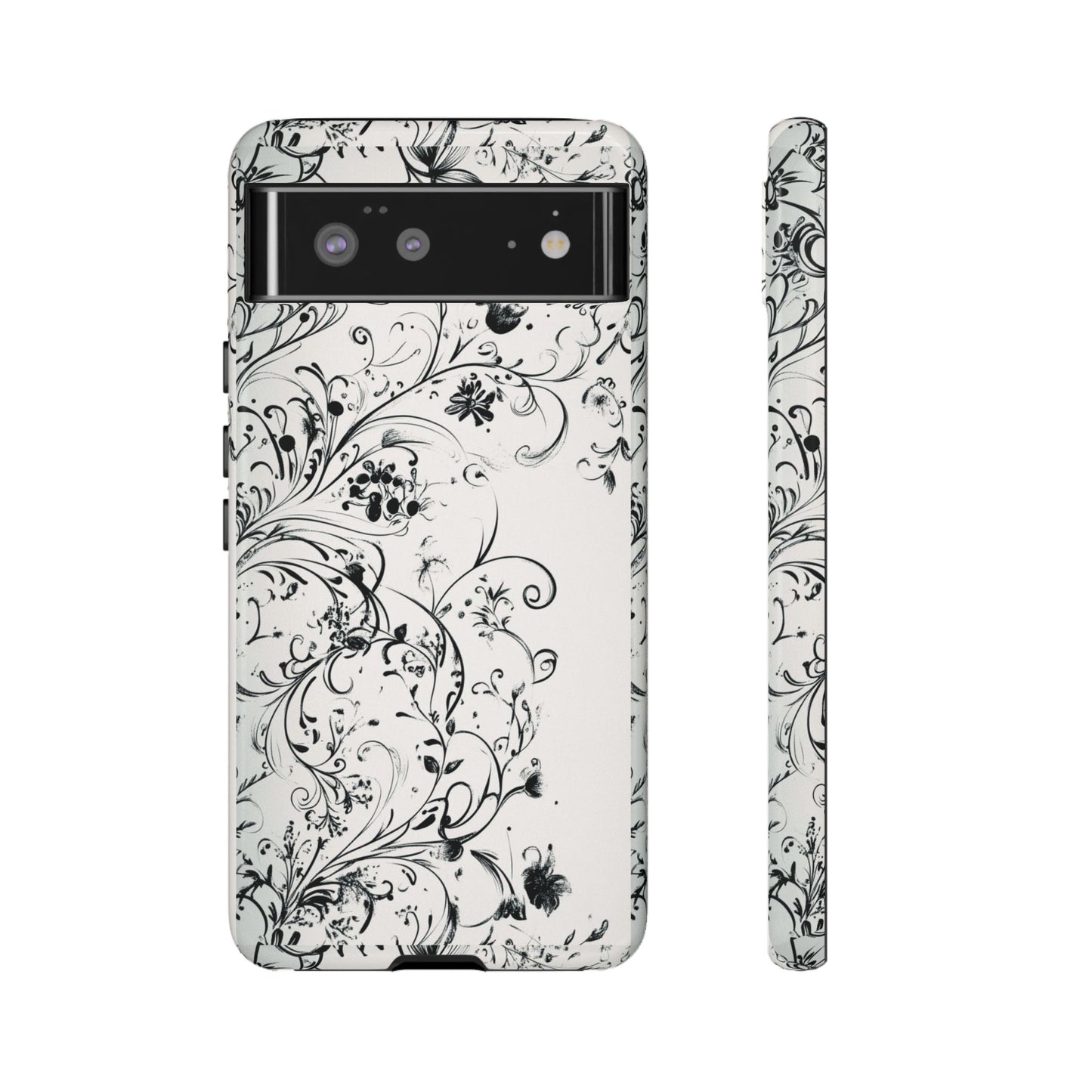 Floral Vine Tough Phone Case