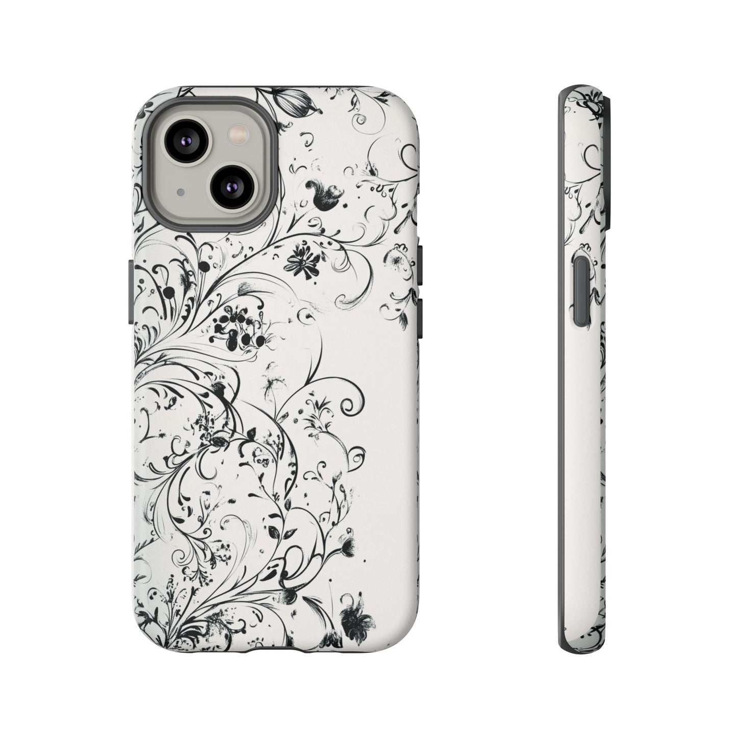 Floral Vine Tough Phone Case