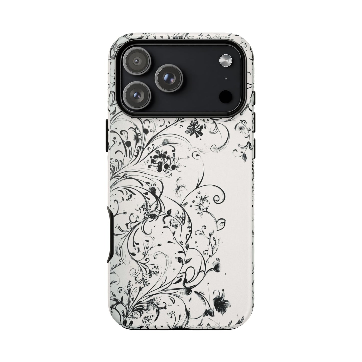 Floral Vine Tough Phone Case