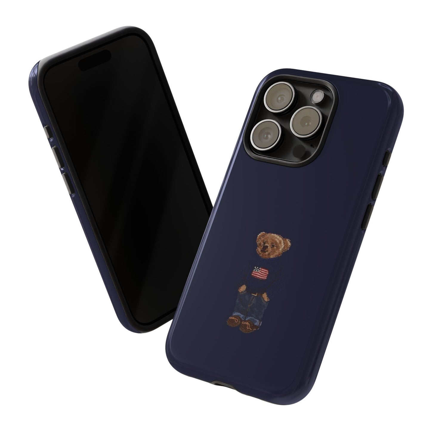 Patriotic Polo Bear Phone Case — Slim Tough Protective iPhone Cover