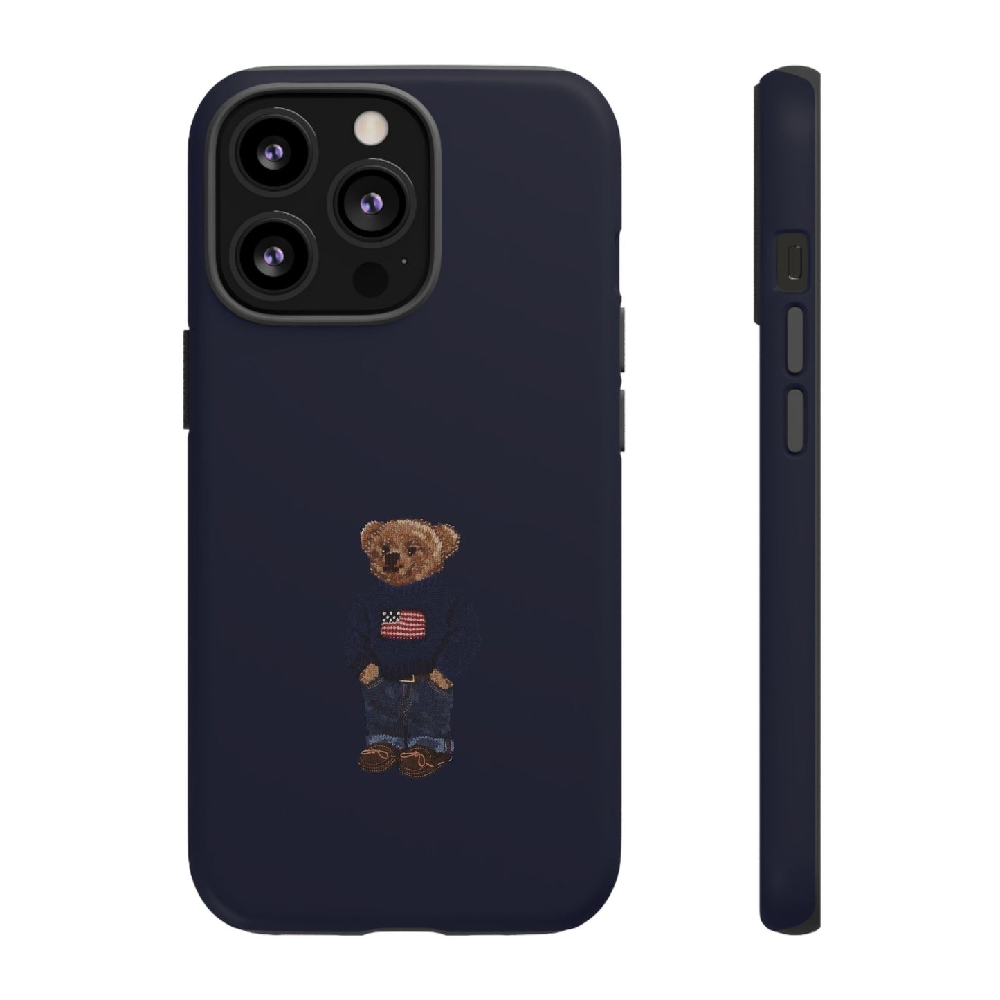 Patriotic Polo Bear Phone Case — Slim Tough Protective iPhone Cover