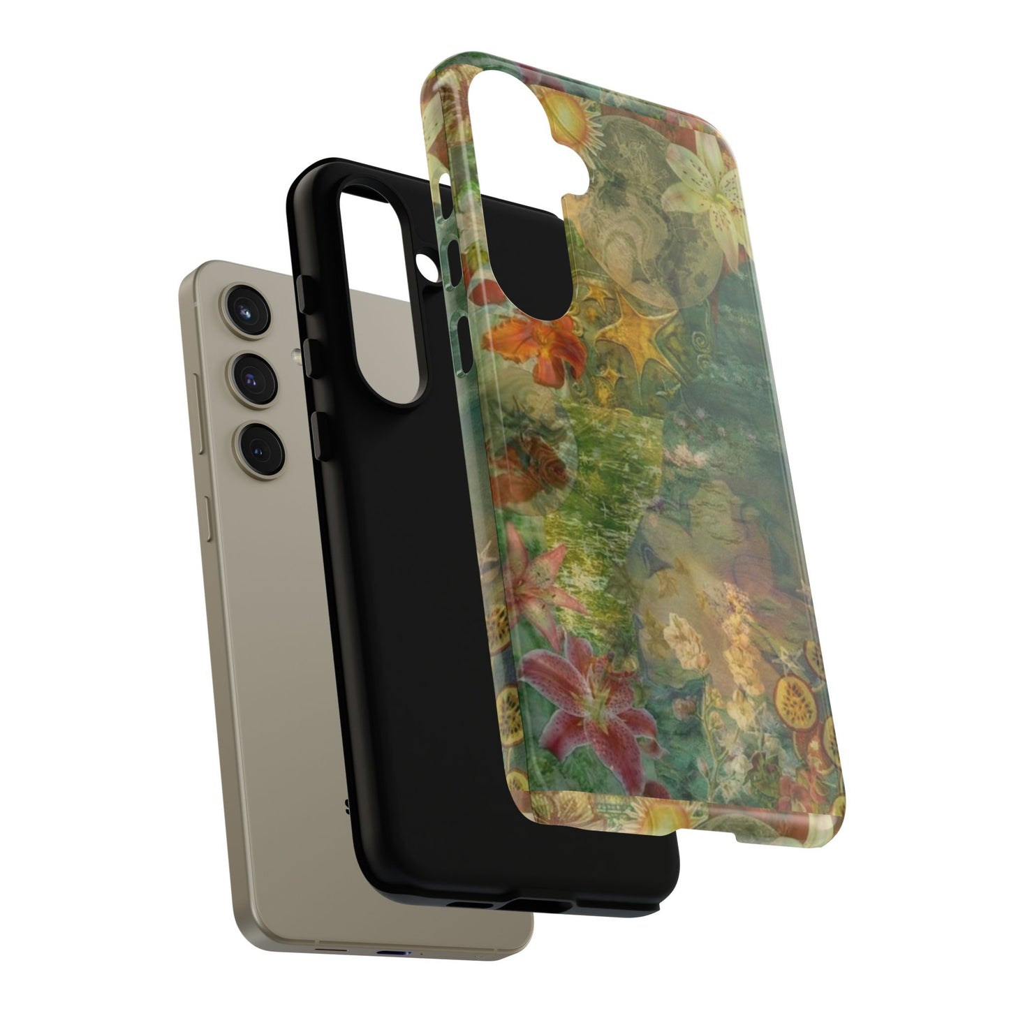 Floral Vintage Tough Phone Case