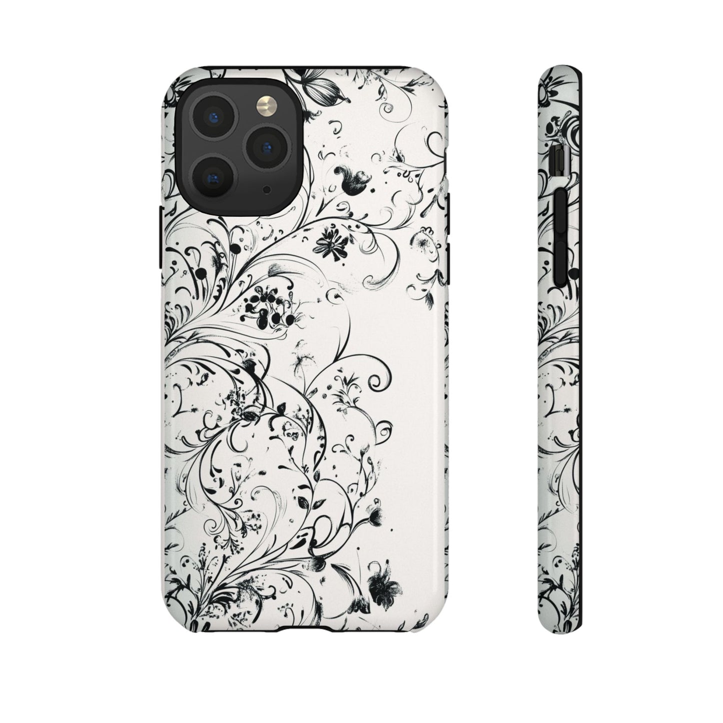 Floral Vine Tough Phone Case