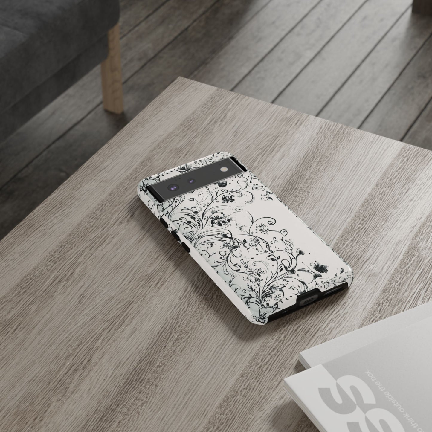 Floral Vine Tough Phone Case