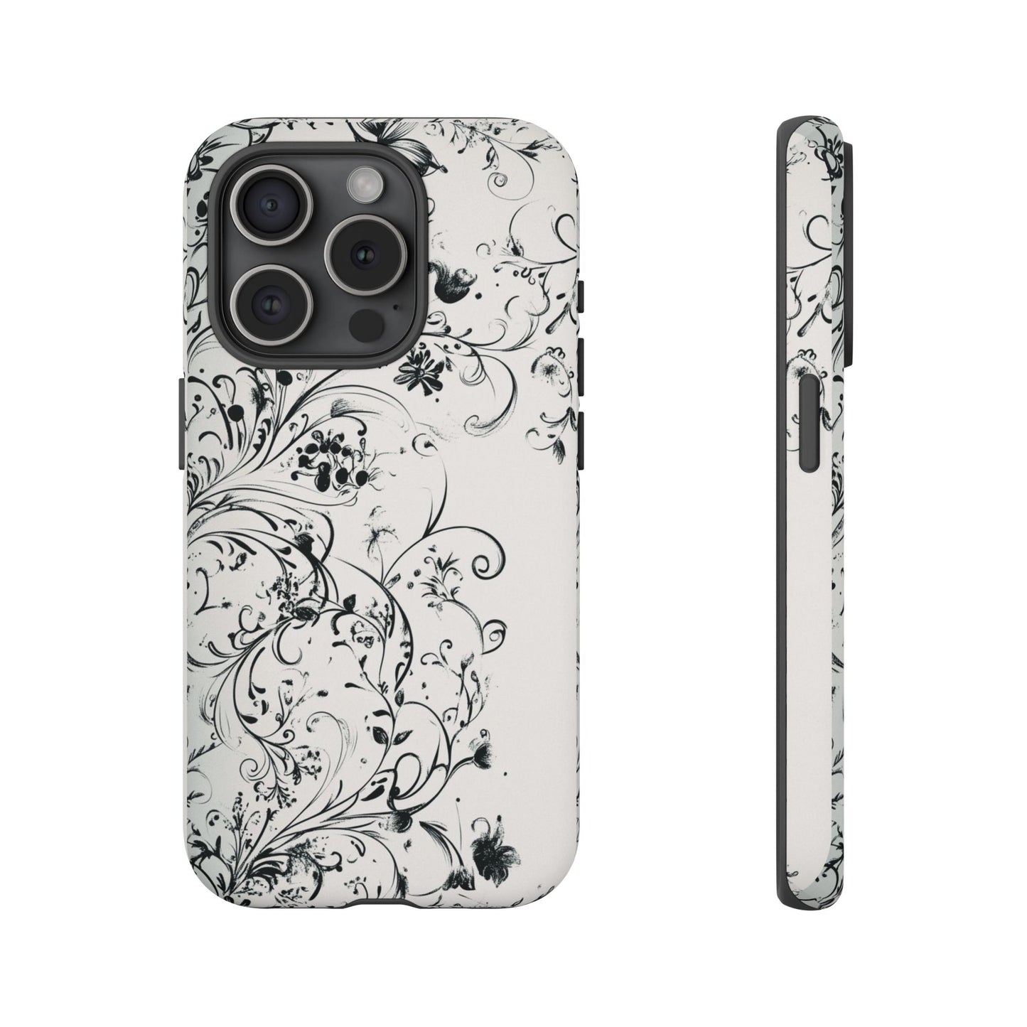 Floral Vine Tough Phone Case